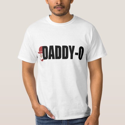 Daddy-O Hipster Dad T-shirt (Voorkant)