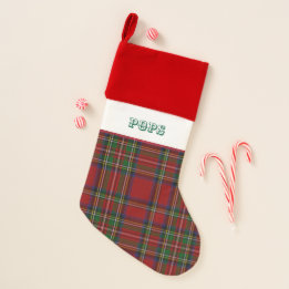 Daddy-o Peppermint Stripe Kerstsok