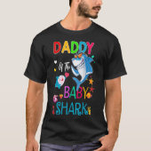Daddy Of The Baby Shark Birthday Boy, Girl, Kids T-shirt (Voorkant)