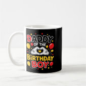 Daddy Of The Birthday Boy Shirt Matching Dad Son F Koffiemok (Links)