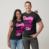 Daddy of the Birthday Girl Doll Family Party Decor T-shirt (Unisex)