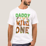 Daddy of the Birthday Wild One Safari Verjaardagsj T-shirt<br><div class="desc">Grappig Gezegde papa papa papa zoon safari dierentuin keeper ideeën verjaardag voor jongens grappige citaten gelukkige cadeau familie matching party afrikaanse Dierenvrienden leeftijd 1e themafeesten thema cadeaus voor kinderen jongens voor papa dierentuin Oerwoud wildlife decoratie T-shirt t-shirts kleding outfits kleding kleding kleding geweldig Gezegde voor mannen vrouwen meisjes man</div>