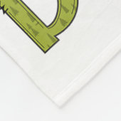 Daddy Of The Happy Camper 1st Birthday Bear Camng  Fleece Deken (Hoek)