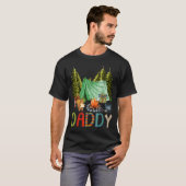 Daddy Of The Happy Camper 1st Birthday Bear Camng T-shirt (Voorkant volledig)