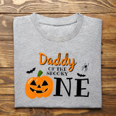 Daddy of the Spooky One Halloween 1e verjaardag T-shirt