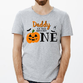 Daddy of the Spooky One Halloween 1e verjaardag T-shirt