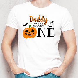 Daddy of the Spooky One Halloween 1e verjaardag T-shirt