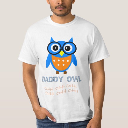 DADDY OWL - Baby DADDY Matching Family T-shirt (Voorkant)