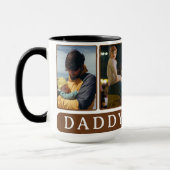 Daddy Photo Collage Mok - Custom Vaderdag Gift (Links)