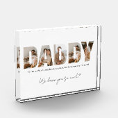 Daddy Photo Collage Vaderdag Photo Blocks Fotoblokken (Links)