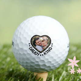 Daddy Photo Heart Golfballen