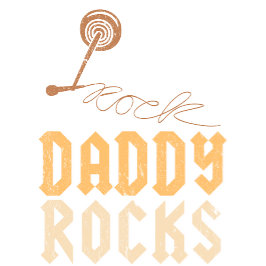 Daddy Rocks - Cadeau voor papa T-shirt