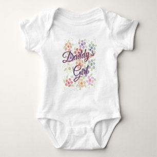 Daddy Romper voor kleine meid