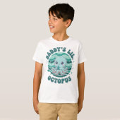 Daddy’s Lil’ Octopus Cute T-shirt (Voorkant volledig)