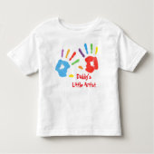 Daddy’s Little Artist – Kids T-Shirt (Voorkant)