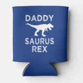 Daddy Saurus Rex grappige vader koelbox Blikjeskoeler (Voorkant)
