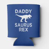 Daddy Saurus Rex grappige vader koelbox Blikjeskoeler (Achterkant)