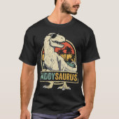 Daddy Saurus T Rex Dinosaurus Mannen Daddysaurus F T-shirt (Voorkant)