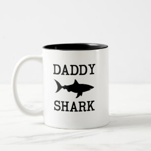 Daddy Shark Coffee mok Grappig papa cadeau