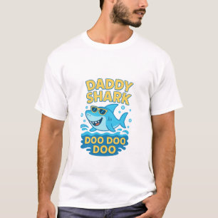 Daddy Shark, Doo Doo Doo – Grappig & Schattige Vad T-shirt