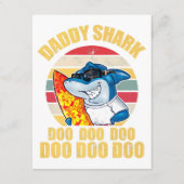 Daddy Shark Doo Doo Doo Vaders Dag 2024 Informatiekaartje (Voorkant)