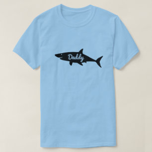 DADDY SHARK MANNEN TSHIRT