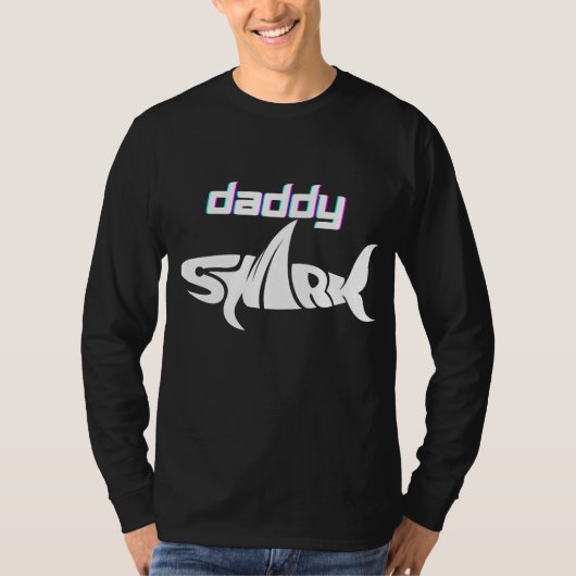 Daddy Shark T-shirt (Voorkant)