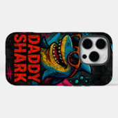 Daddy Shark Vaderdag geschenken Case-Mate iPhone Case (Achterkant (horizontaal))