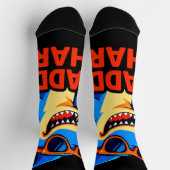 Daddy Shark Vaderdag geschenken Sokken (Top)