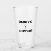 DADDY SIPPY CUP GLAS (Voorkant)