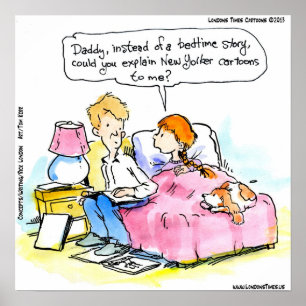 Daddy Teach Me To Read Satire Funny Poster