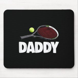 Daddy Tennis S Funny Vrouwen Tennis Speel T - shir Muismat