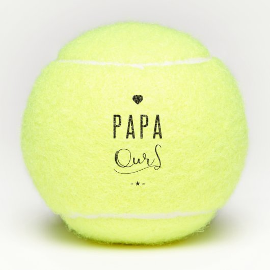 Daddy Tennisballen (Voorkant)