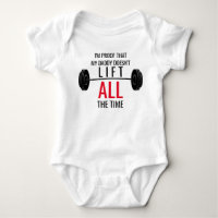 Daddy Tilt Niet Altijd Baby Shirt
