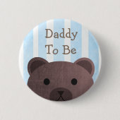 Daddy to be Button Beer Woodlands Thema (Voorkant)
