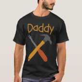 Daddy Tools Dad and Son Father and Son Matching T-shirt (Voorkant)