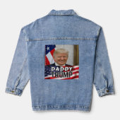Daddy Trump Denim Jacket (Achterkant)