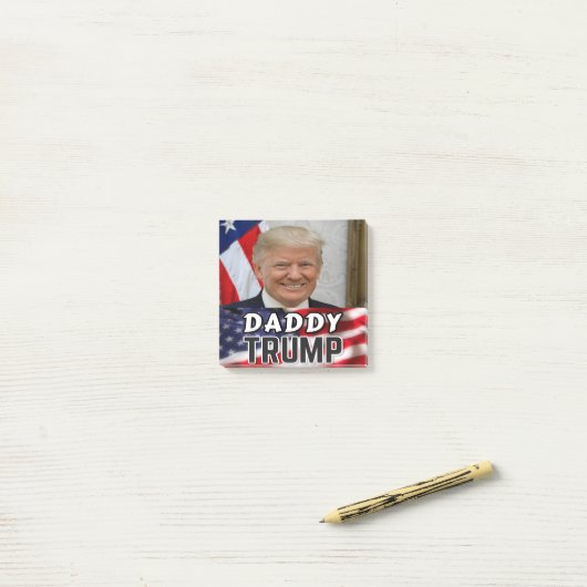 Daddy Trump Post-it® Notes (Op bureau)