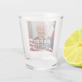 Daddy Trump Shot Glas (Achterkant)