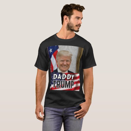 Daddy Trump T-shirt (Voorkant volledig)