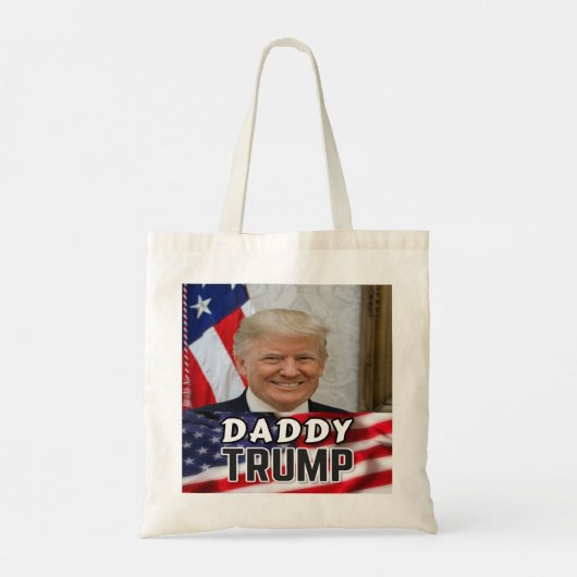 Daddy Trump Tote Bag (Achterkant)