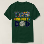 Daddy Two Infinity & Beyond Birthday Decorations 2 T-shirt (Design voorkant)
