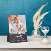 DADDY Vaderdag 4 Photo Collage Chalkboard Plaq Fotoplaat (Zijkant)