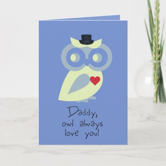 Daddy Vaderdag Kaart (Voorkant)