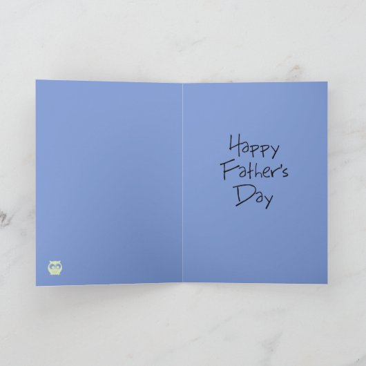 Daddy Vaderdag Kaart (Binnen)