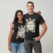 Daddy van de wildebras bosdieren 1ste t-shirt (Unisex)