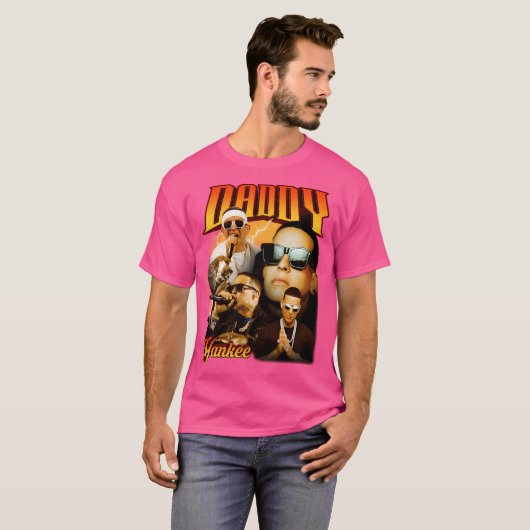 Daddy Yankee Retro Bootleg Retro Bootleg T-shirt (Voorkant volledig)