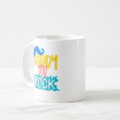 Daddy You Rock Classic Mok, 11 oz Koffiemok (Voorkant links)