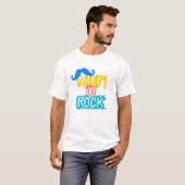 Daddy You Rock T-shirt (Voorkant volledig)