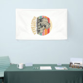 Daddybara Capybara Papa Vintage Sunset Shirt_1 Spandoek (Beurs)